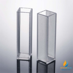 Cuvet thủy tinh thạch anh kích thước 45x12x12mm, thiêu kết chống kiềm và axit
