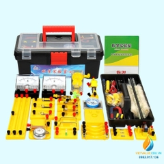 Bộ lắp ráp mạch điện thực hàng vật lý 9, gồm 38 món, nhựa ABS cao cấp