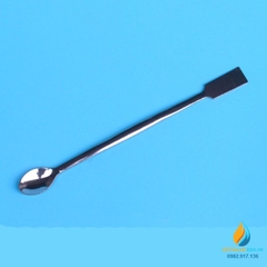 Thìa lấy mẫu 2 đầu dẹt và tròn dài 15cm, thìa lấy mẫu phòng thí nghiệm