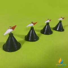 Bộ 5 kim nam châm thí nghiệm từ trường, kích thước 1x3cm