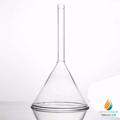 Phễu thủy tinh miệng 120mm, cuống 105mm