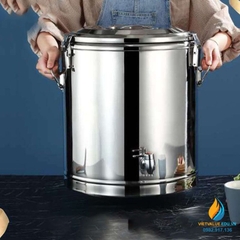 Thùng Inox đựng cồn dung tích 20l inox 201