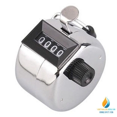 Máy đếm thủ công cầm tay, máy đếm 4 chữ số