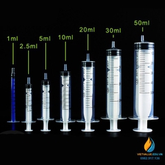 Ống tiêm nhựa 2 ml, ống tiêm nhựa có kèm kim tiêm, ống tiêm Bảo Thạch