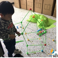 Dụng cụ ghép các khối hình học không gian