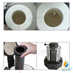 Lò nấu chảy vàng có lưới, 3kg, 220V,