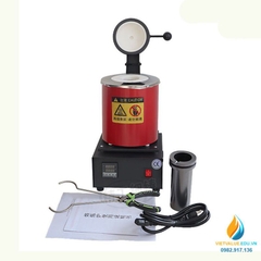 Lò điện đỏ nấu chảy kim loại vàng 3kg, 110V, 1150 độ C