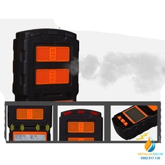Máy dò khí 4 trong 1 gồm oxi, carbon monoxide, hydrogen sulfide,