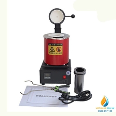 Lò điện nấu chảy kim loại vàng 3kg, 220V, 1150 độ C