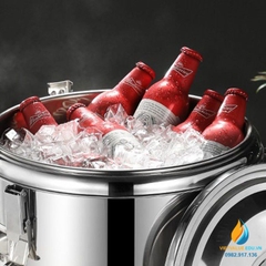 Thùng Inox đựng cồn dung tích 20l inox 201
