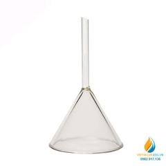 Phễu thủy tinh miệng 120mm, cuống 105mm