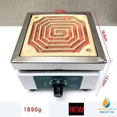 Bếp điện gia nhiệt dạng may xo, công suất 1000W