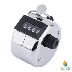 Máy đếm thủ công cầm tay, máy đếm 4 chữ số