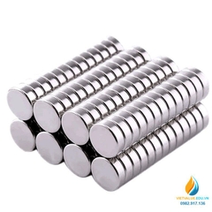 Nam châm trắng dạng trụ kích thước 5x2mm