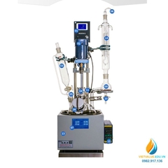 Lò phản ứng tổng hợp 1 lớp nắp ấm F-1L