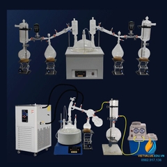 Hệ chưng cất phân tử tầm ngắn model SPD-2L
