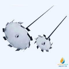 Lưỡi khuấy phân tán bằng Inox không gỉ 304, lưỡi bánh răng, kích thước 50mm