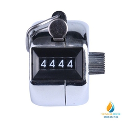 Máy đếm thủ công cầm tay, máy đếm 4 chữ số