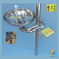 Bồn tắm rửa mắt khẩn cấp Inox 304 composite