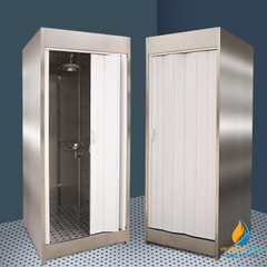 Thiết bị rửa mắt khẩn cấp phòng thí nghiệm Inox 304