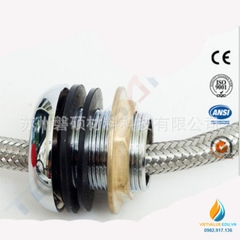 Dụng cụ rửa mắt khẩn cấp SH355A, lưu lượng nước 11.4 Lít/phút, dụng cụ rửa mắt di động