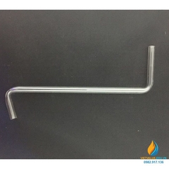 Bộ ống nối thủy tinh, ống thẳng, chữ L, chữ T, chữ Y, đường kính ống 6mm