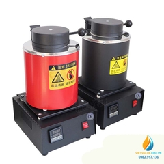 Lò điện đỏ nấu chảy kim loại vàng 2kg, 110V, 1150 độ C