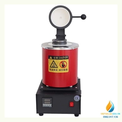 Lò điện đỏ nấu chảy kim loại vàng 2kg, 110V, 1150 độ C