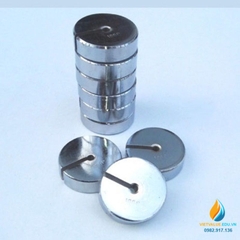 Bộ quả nặng có rãnh trọng lượng 50g, bộ 10 quả, bộ quả nặng gia trọng có rãnh