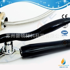 Dụng cụ rửa mắt khẩn cấp SH355A, lưu lượng nước 11.4 Lít/phút, dụng cụ rửa mắt di động