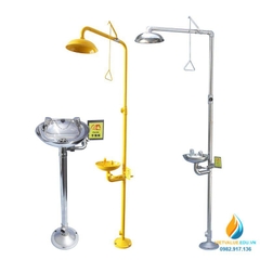 Bồn tắm rửa mắt khẩn cấp Inox 304 composite