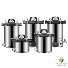 Nồi hơi tiệt trùng 18l bán tự động inox 304