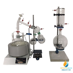 Hệ chưng cất phân tử tầm ngắn model SPD-2L