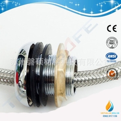 Dụng cụ rửa mắt khẩn cấp SH355A, lưu lượng nước 11.4 Lít/phút, dụng cụ rửa mắt di động