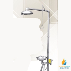 Bồn rửa mắt bằng thép không gỉ bàn đạp lớn