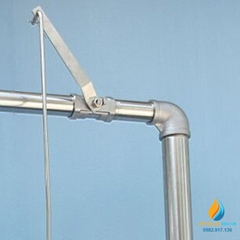 Bồn tắm rửa mắt khẩn cấp Inox 304 composite