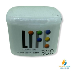 Tăm bông, hộp 300 cái