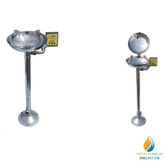 Bộ rửa mắt khẩn cấp cỡ thấp có bàn đạp