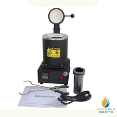 Lò điện nấu chảy kim loại vàng 3kg, 220V, 1150 độ C
