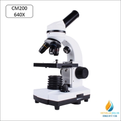 Kính hiển vi CM20 độ phóng đại 640X, kính hiển vi 3 mắt, kính hiển vi phòng thí nghiệm