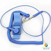 Vòng đeo tay chống tĩnh điện PU, thiết bị phòng sạch điện tử, loại có dây nối