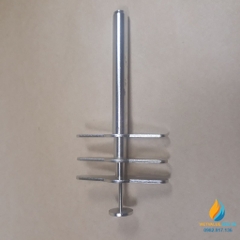 Bộ dụng cụ khoan nút cao su 4 kích thước lỗ 4mm, 6mm, 8mm