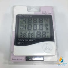 Ẩm kế đo độ ẩm và nhiệt độ hiển thị kỹ thuật số mã HTC2