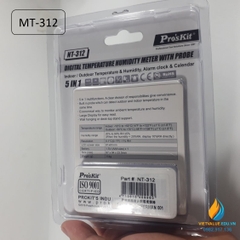 Đồng hồ ẩm kế Proxi model NT-312, ẩm kê đo giờ, nhiệt độ, độ ẩm, độ chính xác cao