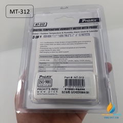 Đồng hồ ẩm kế Proxi model NT-312, ẩm kê đo giờ, nhiệt độ, độ ẩm, độ chính xác cao