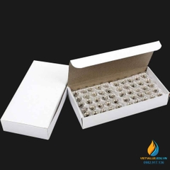 5 chiếc bóng đèn ghép mạch điện, đui xoáy, dây tóc, điện áp 3.8V