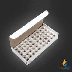 5 chiếc bóng đèn ghép mạch điện, đui xoáy, dây tóc, điện áp 3.8V