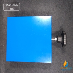 Bàn nâng thí nghiệm nhôm Oxit 150x150x260mm, chất liệu nhôm Oxit độ cứng cao