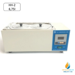 Bể điều nhiệt model HH-2 dung tích bể 6,75 lít, công suất 500W