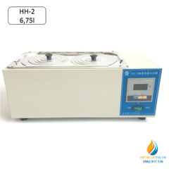 Bể điều nhiệt model HH-2 dung tích bể 6,75 lít, công suất 500W